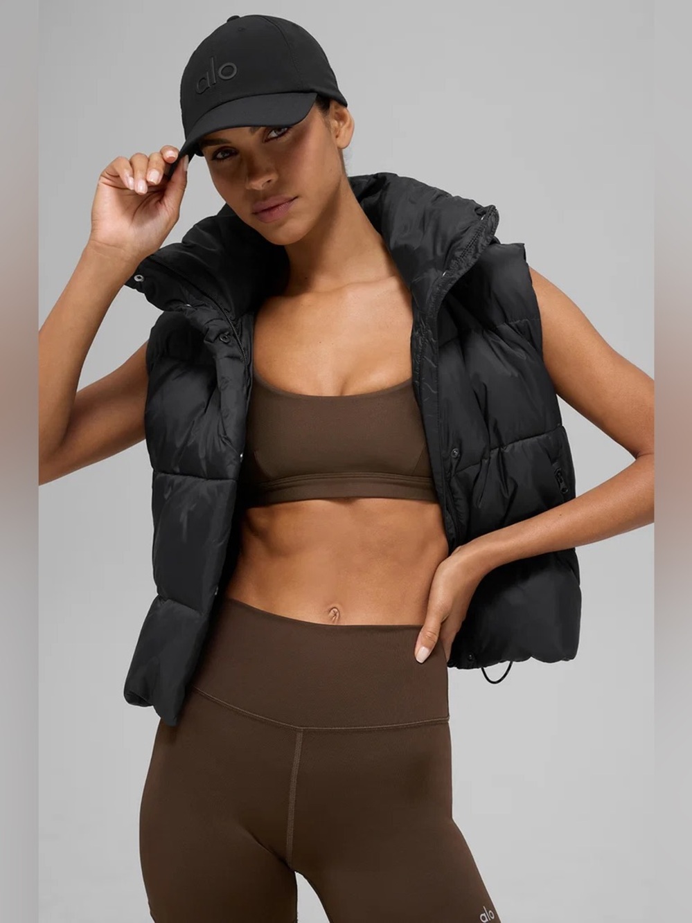 Alo Gold Rush Puffer Vest